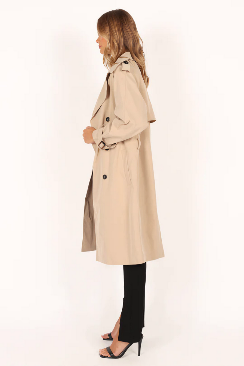 Casaco Longo Trench Classic