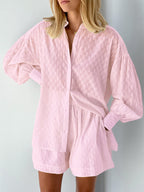 Conjunto Camisa e Shorts - Verão