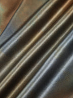 Vestido Longo de Cetim Aberto nas Cotas - Neptune