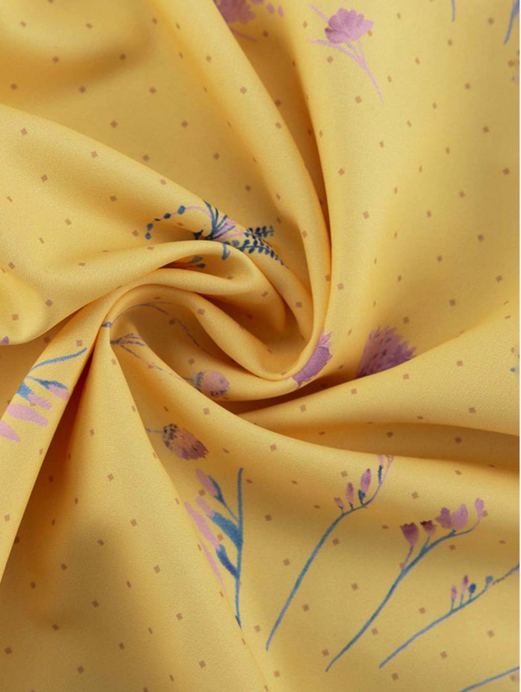 Vestido Longo de Estampa Floral - Yelloe