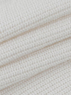 Blusa Casual de Tricô Gola Alta