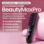 Escova Alisadora Portátil - BeautyMax Pro®