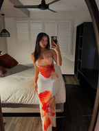 Vestido Longo Floral - Petals