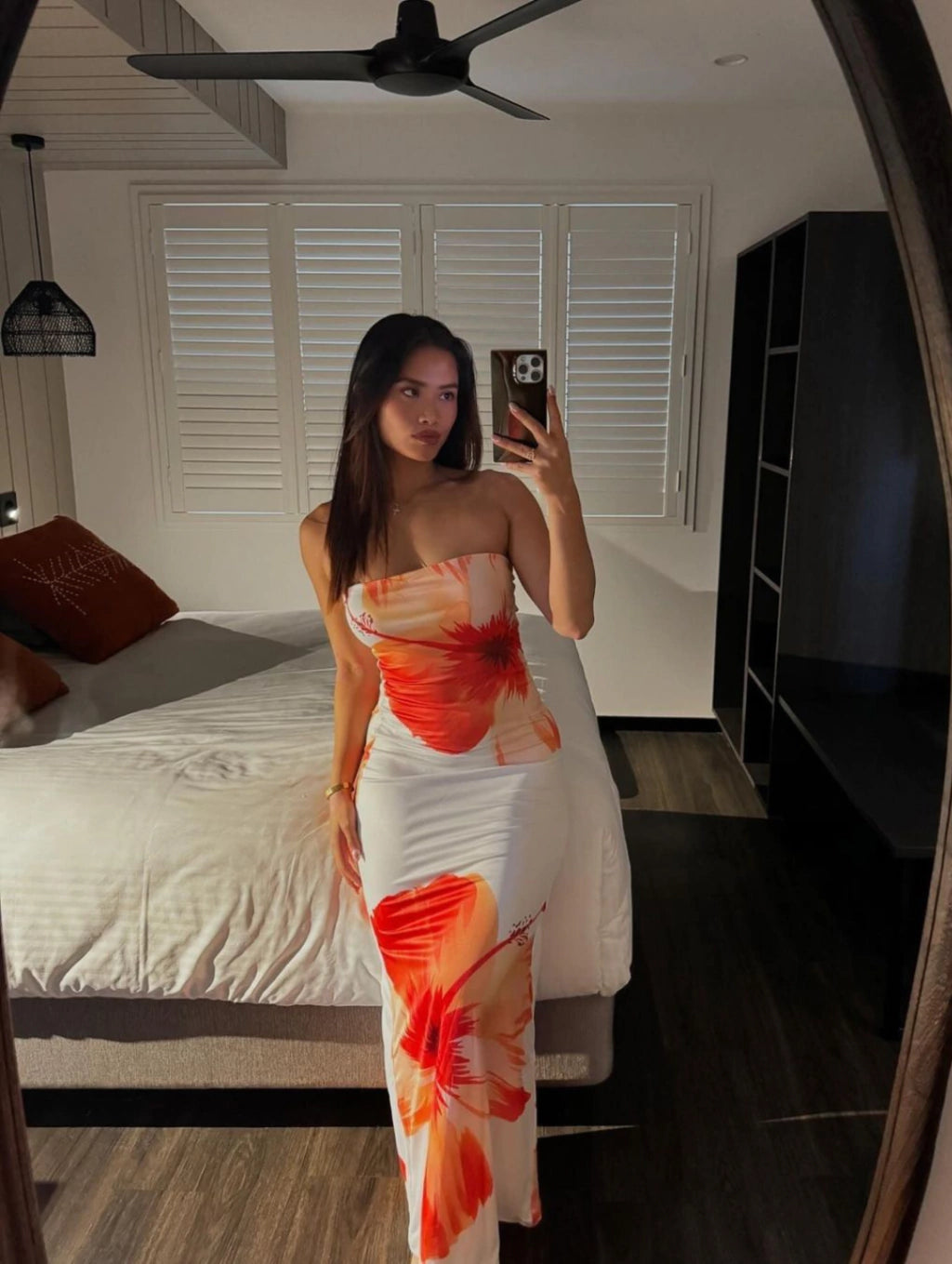 Vestido Longo Floral - Petals