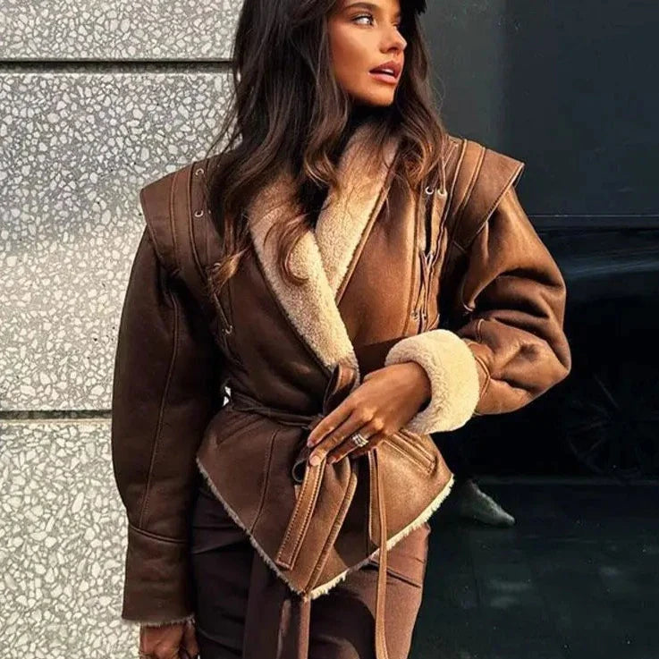 Jaqueta de Couro Legítimo - Lena