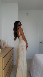 Vestido Longo de Crochê - Susan