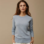 Blusa Básica Lisa em Cashmere