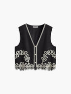 Conjunto Bordado sem Mangas