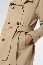 Casaco Longo Trench Classic