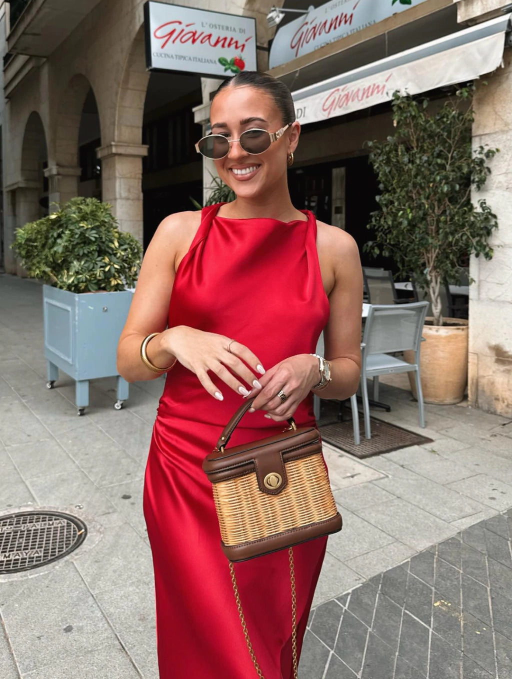 Vestido Longo Acetinado - Radiant