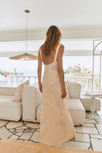 Vestido Longo de Crochê - Susan