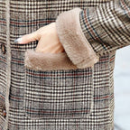 Casaco Feminino de Inverno Forrado em Lã - Claire