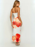 Vestido Longo Floral - Petals